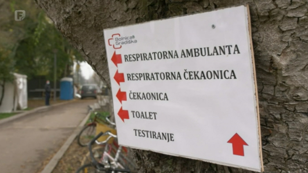 Bolnica u Gradiški skoro popunjena